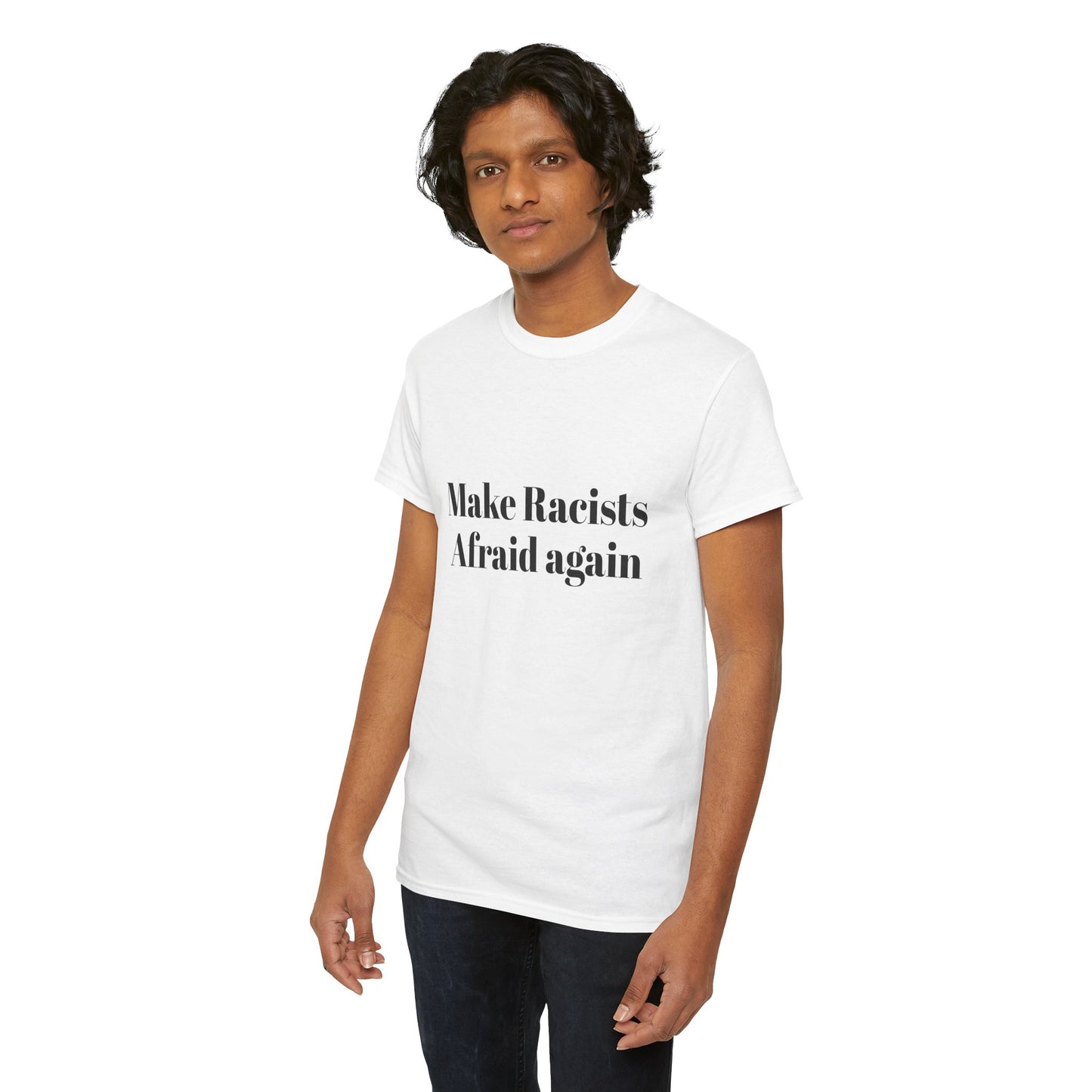 Make Racists Afraid Again Unisex Heavy Cotton Tee